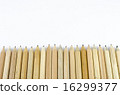 Wooden pencil isolated on white background 16299377