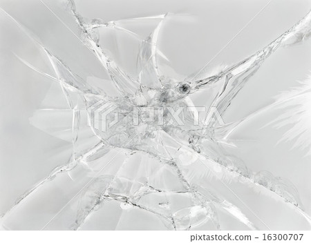 Cracked glass Cracked glass 16300707