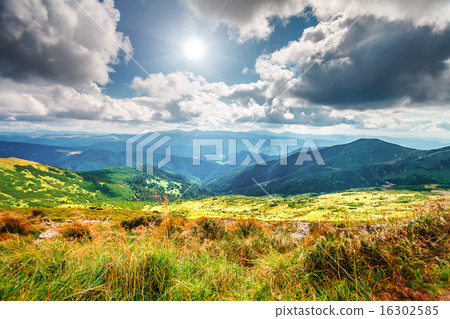 Mountain landscape in summer Mountain landscape in summer 16302585