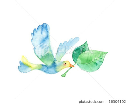 Birds and leaves 16304102