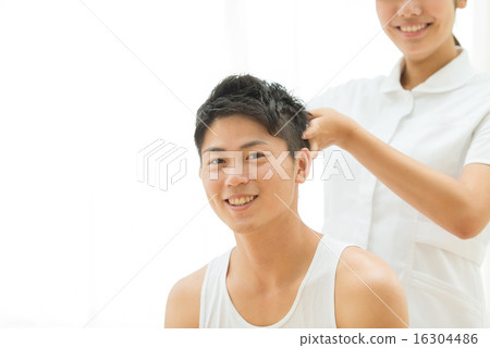 男士美容形象 16304486
