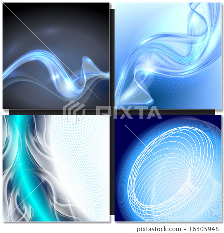Abstract blue background Abstract blue background 16305948
