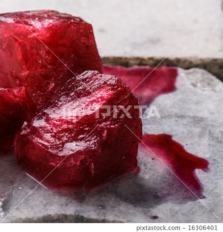 Frozen hibiscus tea Frozen hibiscus tea 16306401