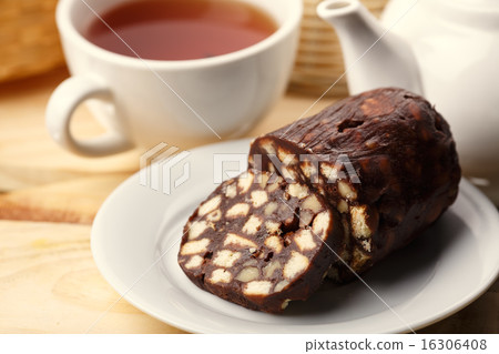 Tea with dessert 16306408