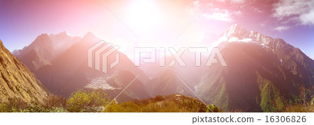 Beautiful mountain landscape 16306826