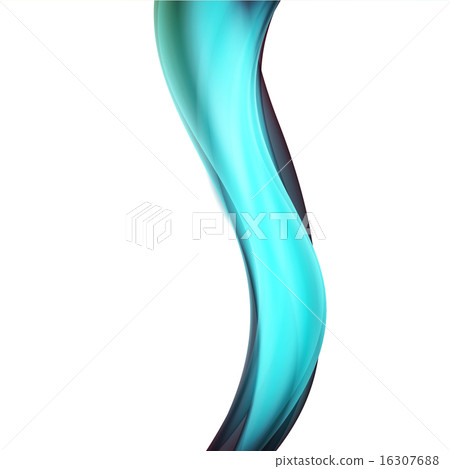 Vector abstract background design wavy.  16307688
