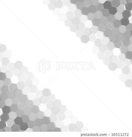 Vector abstract 3d hexagonal.  16311272