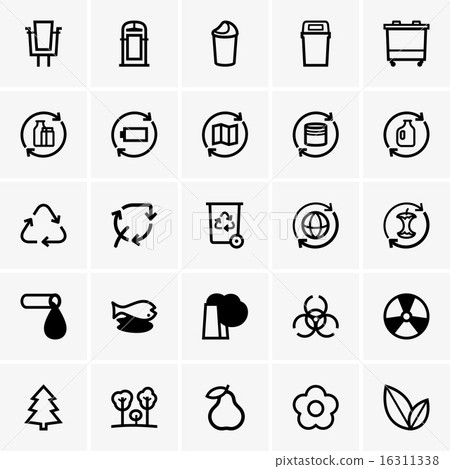 Garbage icons 16311338