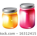 Jar with jam 16312415