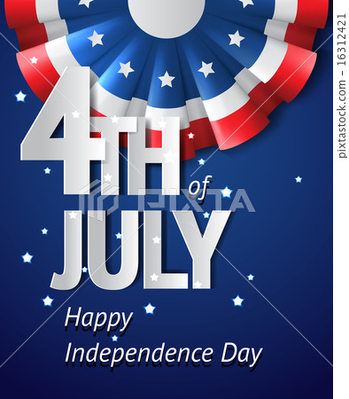 USA independence day card 16312421