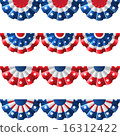 US bunting decoration 16312422