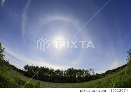 A circular rainbow A circular rainbow 16312674