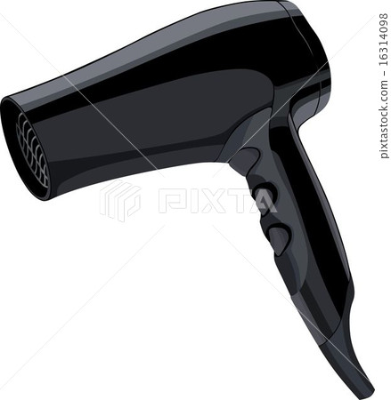 Vector hair dryer 16314098