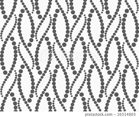Textured with dots wavy snakes 16314803