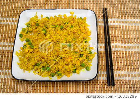 Rice with vegetables 16315289