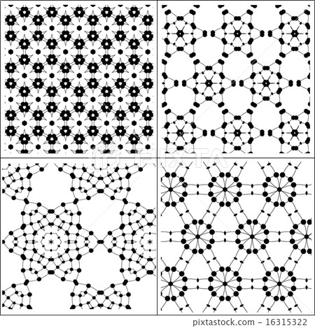 Primitive simple retro seamless pattern with lines 16315322