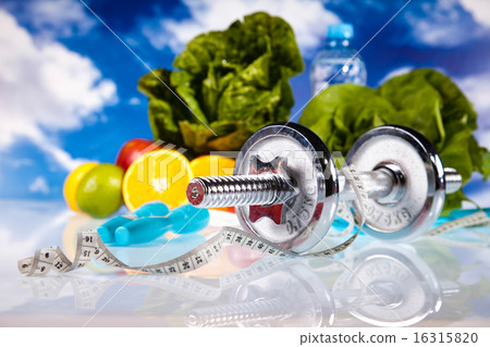 Healthy lifestyle concept, vitamins Healthy lifestyle concept, vitamins 16315820