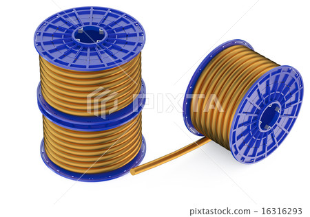 Coils of copper wires Coils of copper wires 16316293