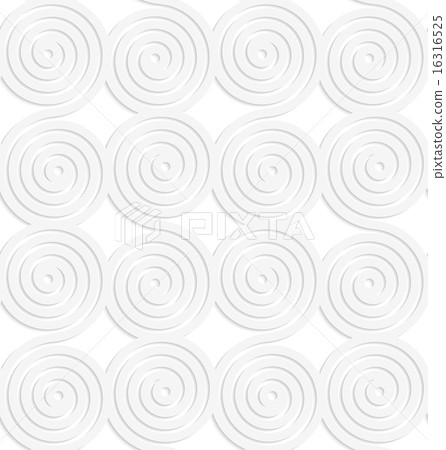 Paper white merging spirals 16316525