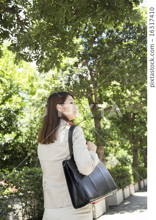 Woman in a suit Woman in a suit 16317410