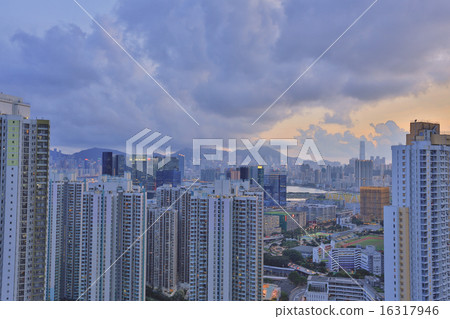 Kowloon side in Hong Kong 16317946