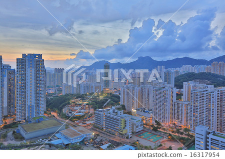 Kowloon side in Hong Kong 16317954