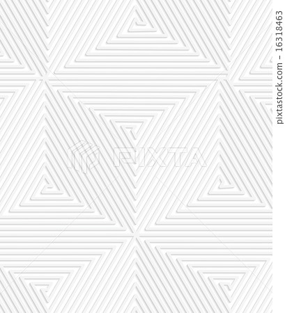 White paper 3D spiral connecting cubes White paper 3D spiral connecting cubes 16318463