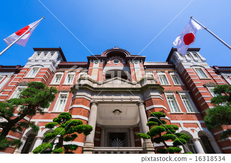 東京站中央入口日之丸 東京站中央入口日之丸 16318534