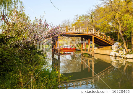 Lender west lake in spring 16320465