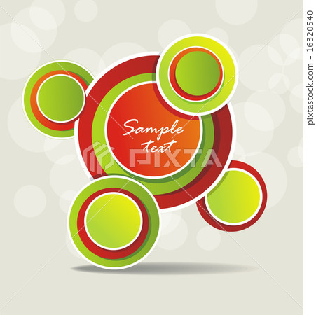 Abstract circles design 16320540