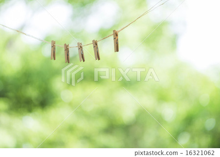 Fresh laundry image Clothespins 16321062