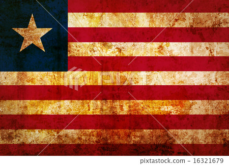 Liberia Flag  vintage  16321679