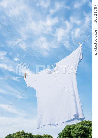 藍天和洗衣T卹 16321787