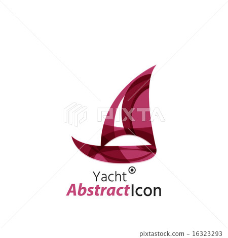 Abstract geometric business corporate emblem 16323293