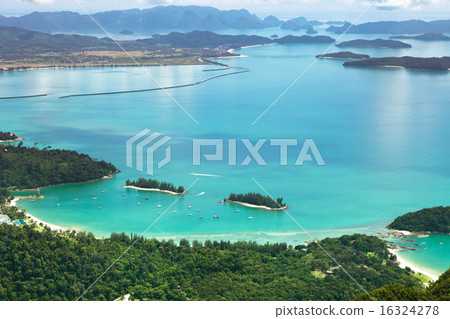 View of Langkawi island, Malaysia 16324278