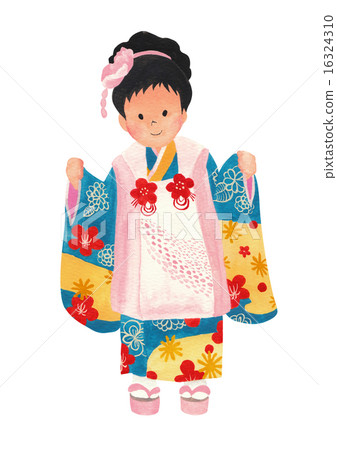 Shichigosan 3-year-old girl 16324310