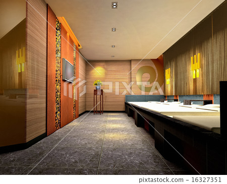 3d foot reflexology room. 16327351