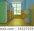 3d public children's toilet. 16327359