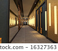 3d futuristic corridor. 16327363