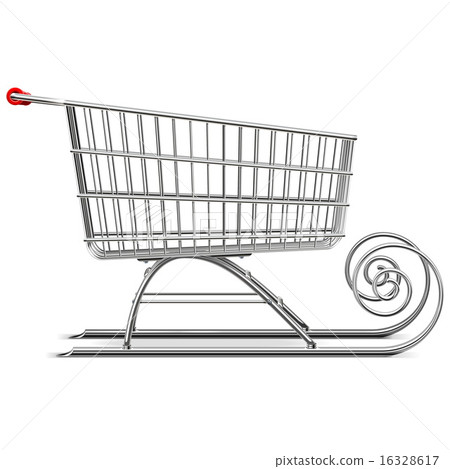 Vector Supermarket Sleigh 16328617