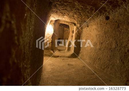 Derinkuyu cave city in Cappadocia Turkey 16328773