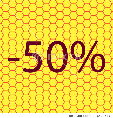 50 percent discount icon symbol Flat modern web de 16329645