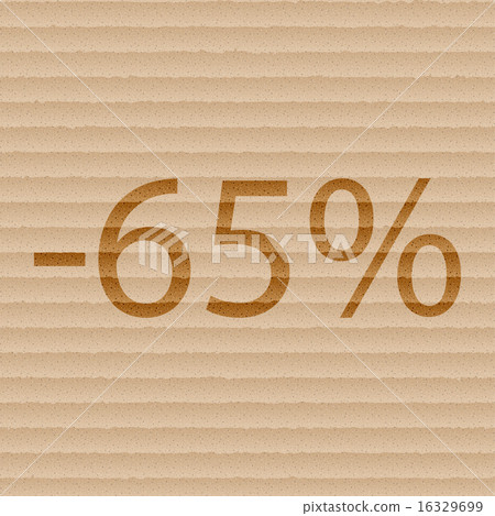 65 percent discount  icon symbol Flat modern web d 16329699
