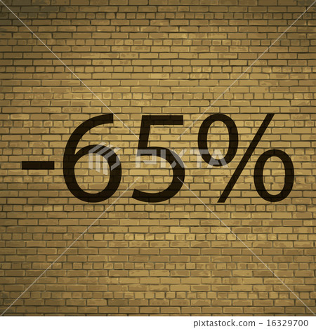 65 percent discount icon symbol Flat modern web d 65 percent discount icon symbol Flat modern web d 16329700