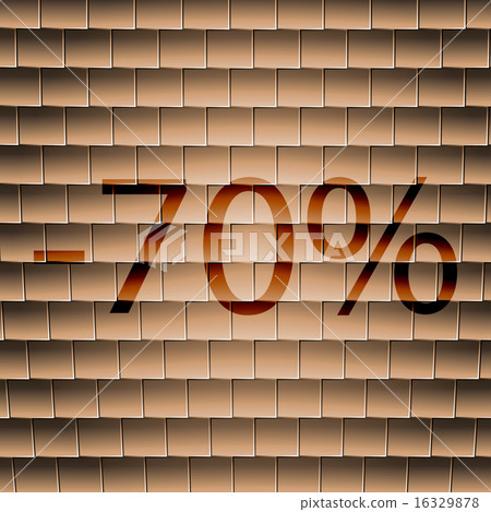 70 percent discount icon symbol Flat modern web de 16329878