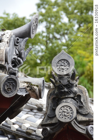 "Sicked Tile" of Sōtsukuji · Ohio Treasure Hall (Blacksmith Town, Nagasaki-shi Nagasaki Prefecture) "Sicked Tile" of Sōtsukuji · Ohio Treasure Hall (Blacksmith Town, Nagasaki-shi Nagasaki Prefecture) 16330918