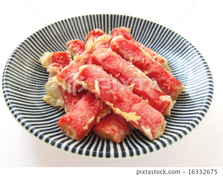 Delicious tempura of crab kamaboko 16332675