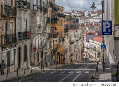 LISBON, PORTUGAL street 16335156