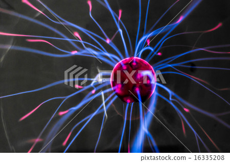 Plasma ball  with magenta-blue 16335208