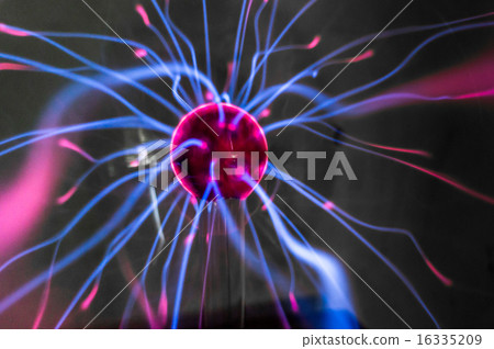 Plasma ball  with magenta-blue 16335209